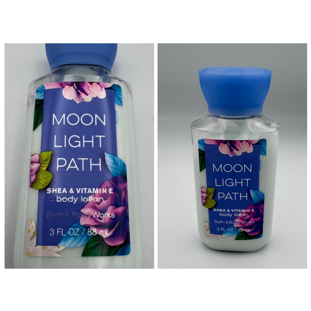 Lot of 2 Bath Body Works Moonlight Path Travel Lotion 3oz Discontinued Retired